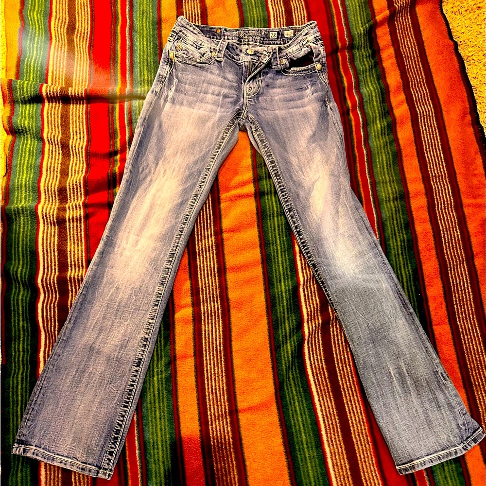 Miss Me Size 28 Boot cut jeans